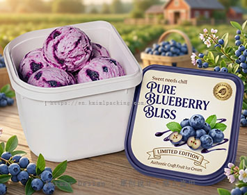 2 Ltr plastic ice cream pan