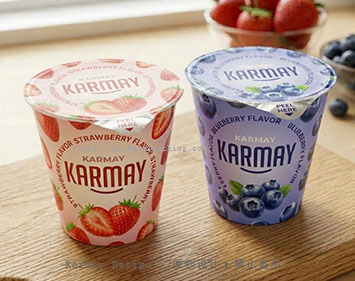 125ml IML Plastic Yogurt Cup